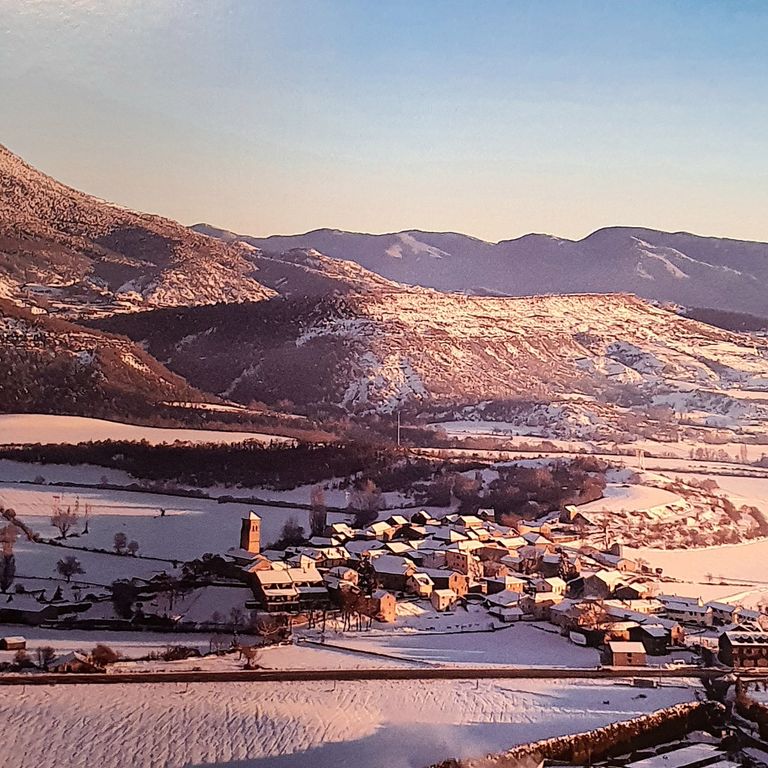 El valle del río Gallego en Aragón