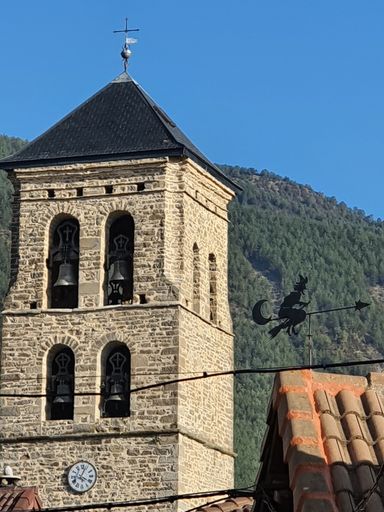 Iglesia antigua en Senegüé