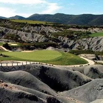 Un hoyo en el green de las Margas