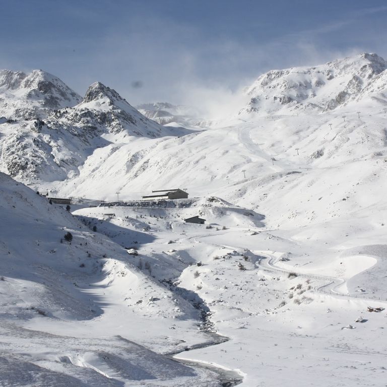 Pista de esquí de los Pirineos españoles