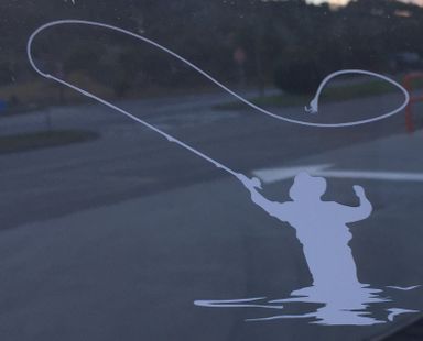 Cerca de Casa Pesca se puede pescar truchas fario salvajes con mosca.